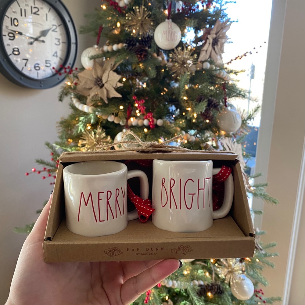 Rae Dunn mug ornaments
